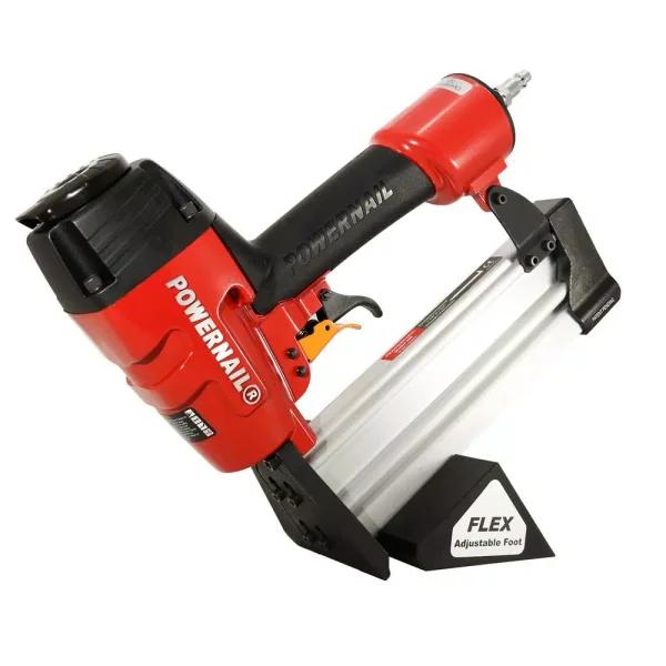 POWERNAIL Model 50F 18-Gauge Pneumatic Trigger-Pull Engineered Flooring Nailer Kit