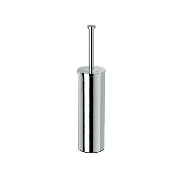 Gatco Latitude II 3.20 in. Round Toilet Brush Holder in Chrome