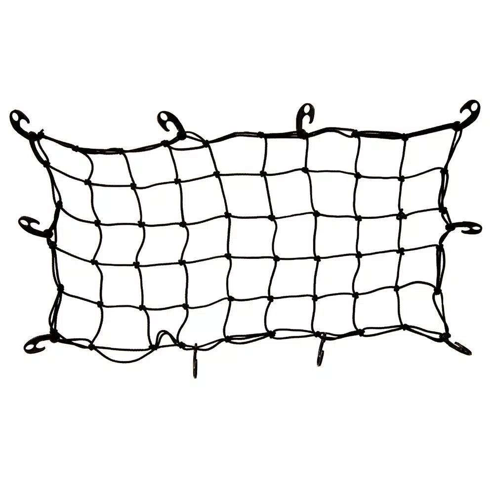 Mockins Heavy-Duty Bungee Cargo Net, 20 in. x 36 in. Stretches to 42 in. x 74 in.