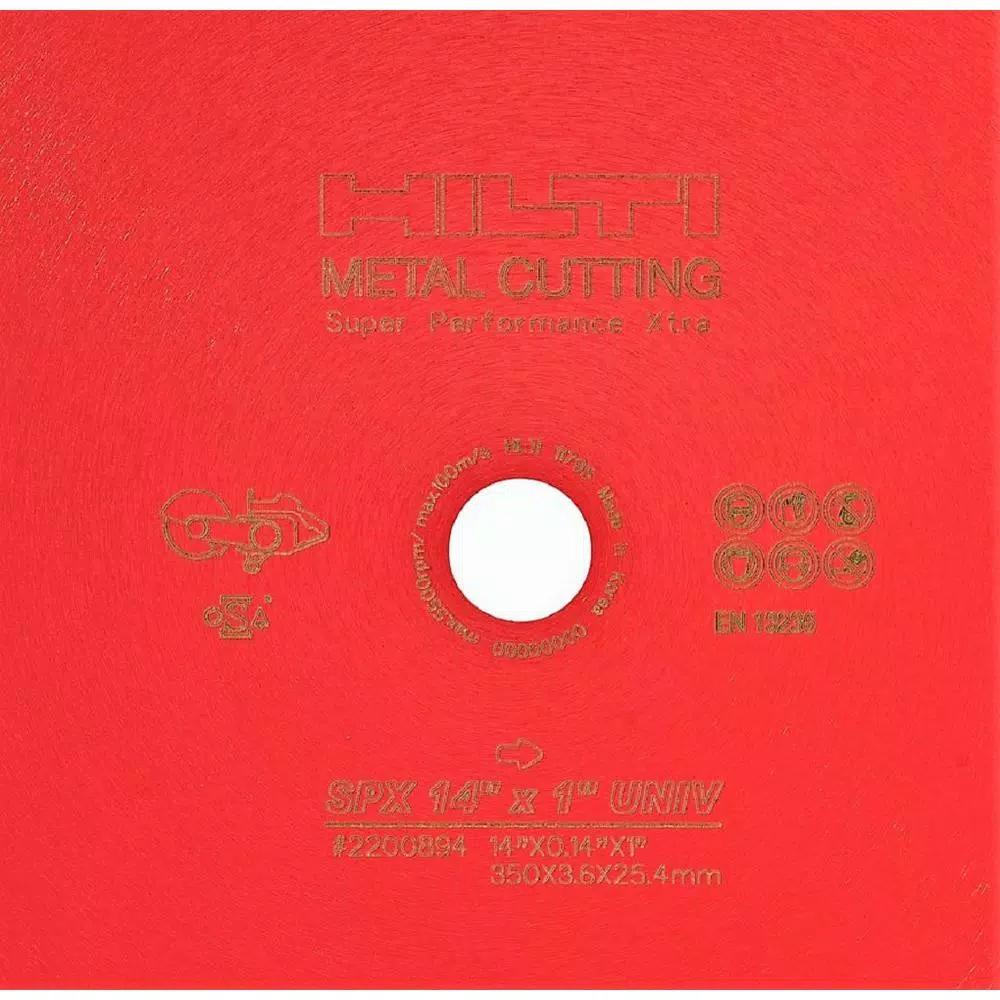 Hilti SPX 4.5 in. x 7/8 in. Metal Diamond Cutting Blade