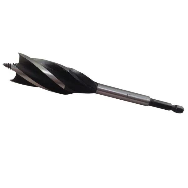 BLU-MOL Xtreme Power 1 in. Diameter x 6.5 in. Length Wood Boring Twist Drill Bit
