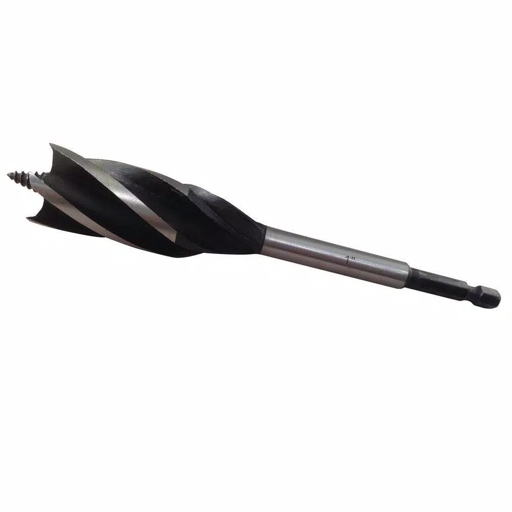 BLU-MOL Xtreme Power 1 in. Diameter x 6.5 in. Length Wood Boring Twist Drill Bit