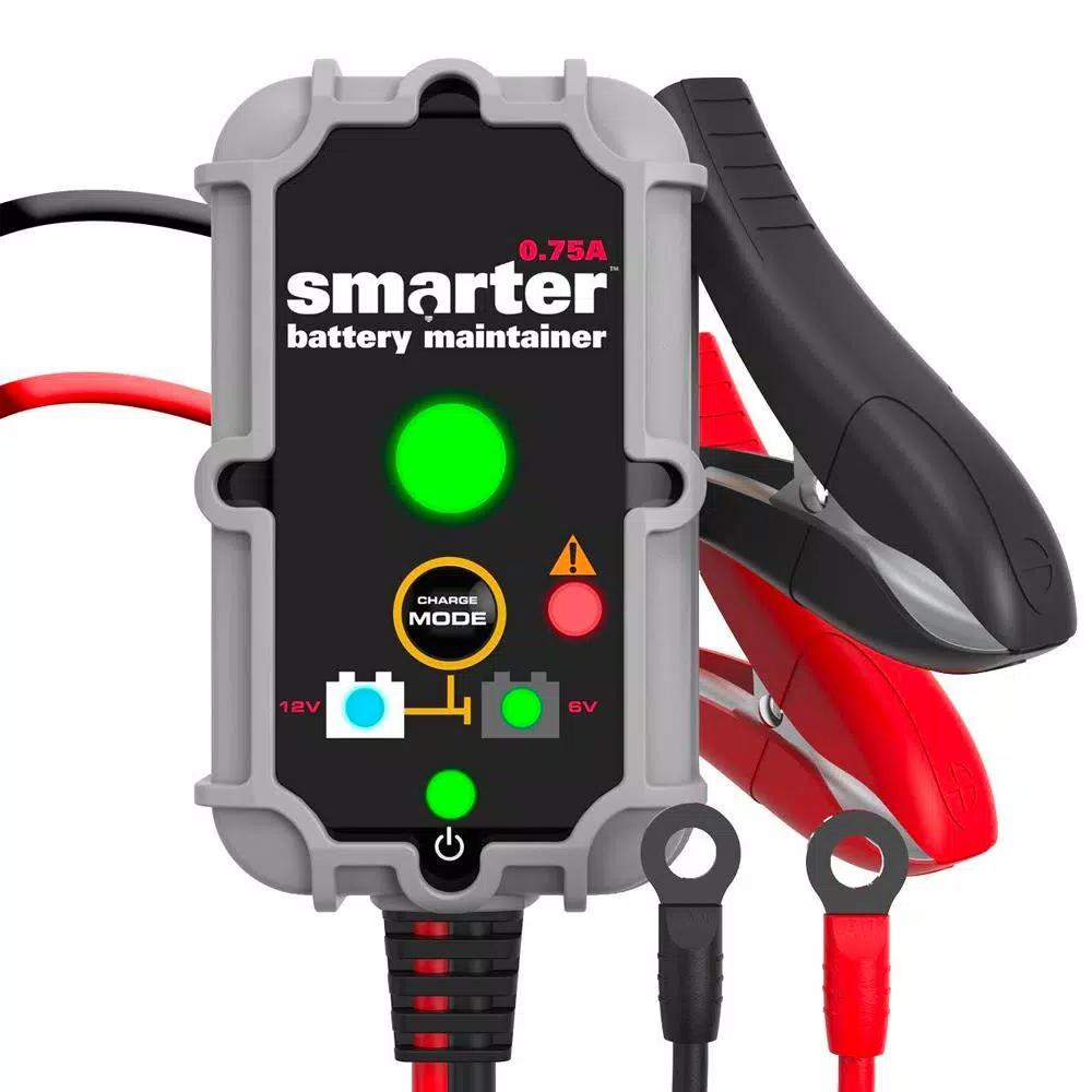 Smartech Products Smartech IC-1000 0.75 Amp 6V/12V Intelligent Battery Charger and Maintainer