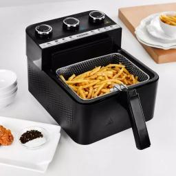 KALORIK 2-in-1 Air Fryer and Deep Fryer, 3.5 Qt., Black thumbnail 8