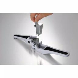 Simposh Garlic Press - Green Ergonomic Mincer and Crusher with Removable Stainless Steel Plate thumbnail 7