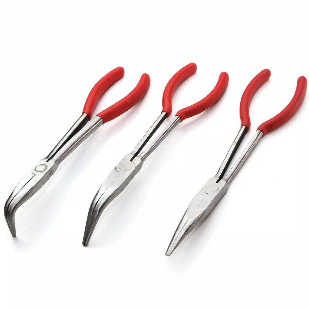 XtremepowerUS 11 in. Long Reach Needle Nose Plier Set, 9-Piece