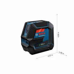 Bosch GCL100-40G Green Beam Self-Leveling Cross-Line Laser Level with Plumb Points thumbnail 8