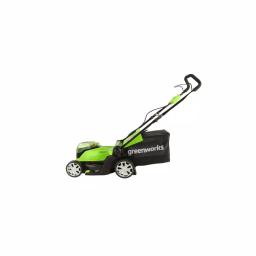 Greenworks 17 in. 48V Cordless Walk Behind Push Lawn Mower with (2) 4 Ah Batteries and Dual Port Charger thumbnail 5