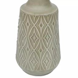 Winsome House 2-Piece Green-Gray Metal Damask Urn Vase Set thumbnail 4