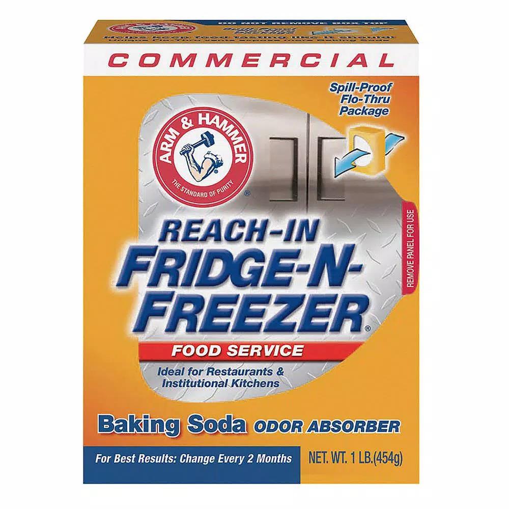 ARM & HAMMER 16 oz. Reach-In Fridge-n-Freezer Baking Soda Odor Absorber, Unscented (12-Pack)