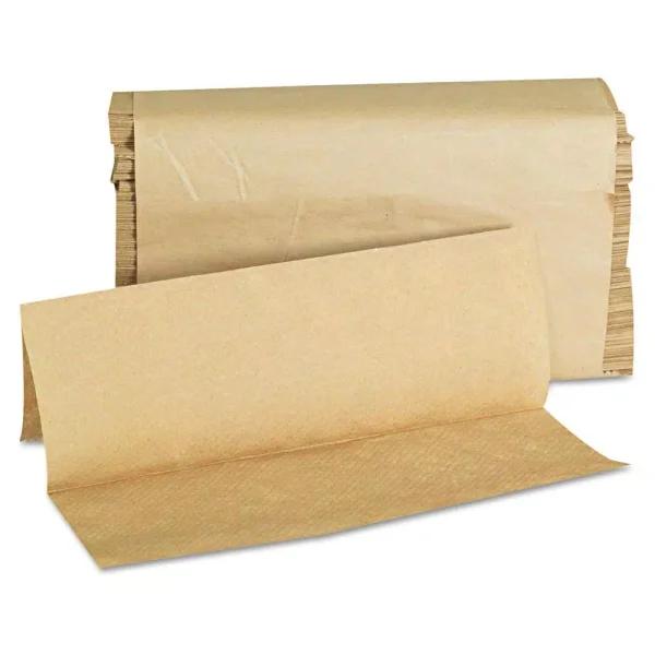 GEN Natural Multi-Fold Paper Towels, 9 x 9.45 in, 1-Ply, 4000 Sheets