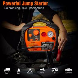 Wagan Tech Wagan Power Dome PLEX 1000 Peak Amp Jump Starter with 260 PSI Air Compressor & 800W Power Inverter thumbnail 5