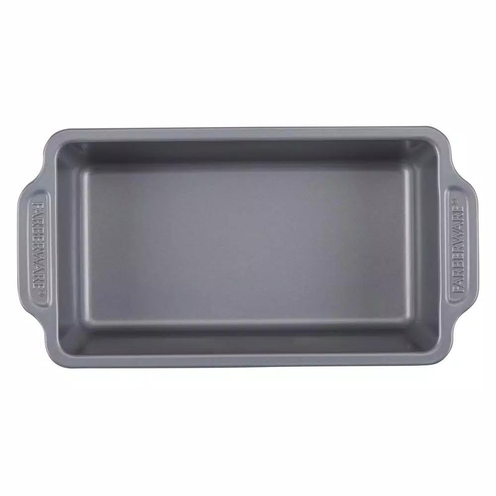 Farberware 8-Piece Nonstick Bakeware Set, Gray Steel