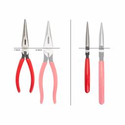 TEKTON 7 in. Long Nose Pliers with Induction-Hardened Side Cutter thumbnail 8