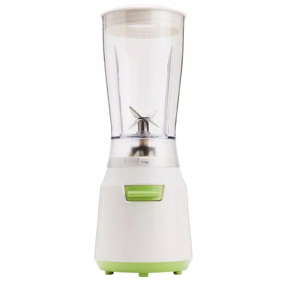 Brentwood 14 oz. Single Speed White Personal Blender with Stainless Steel Blades