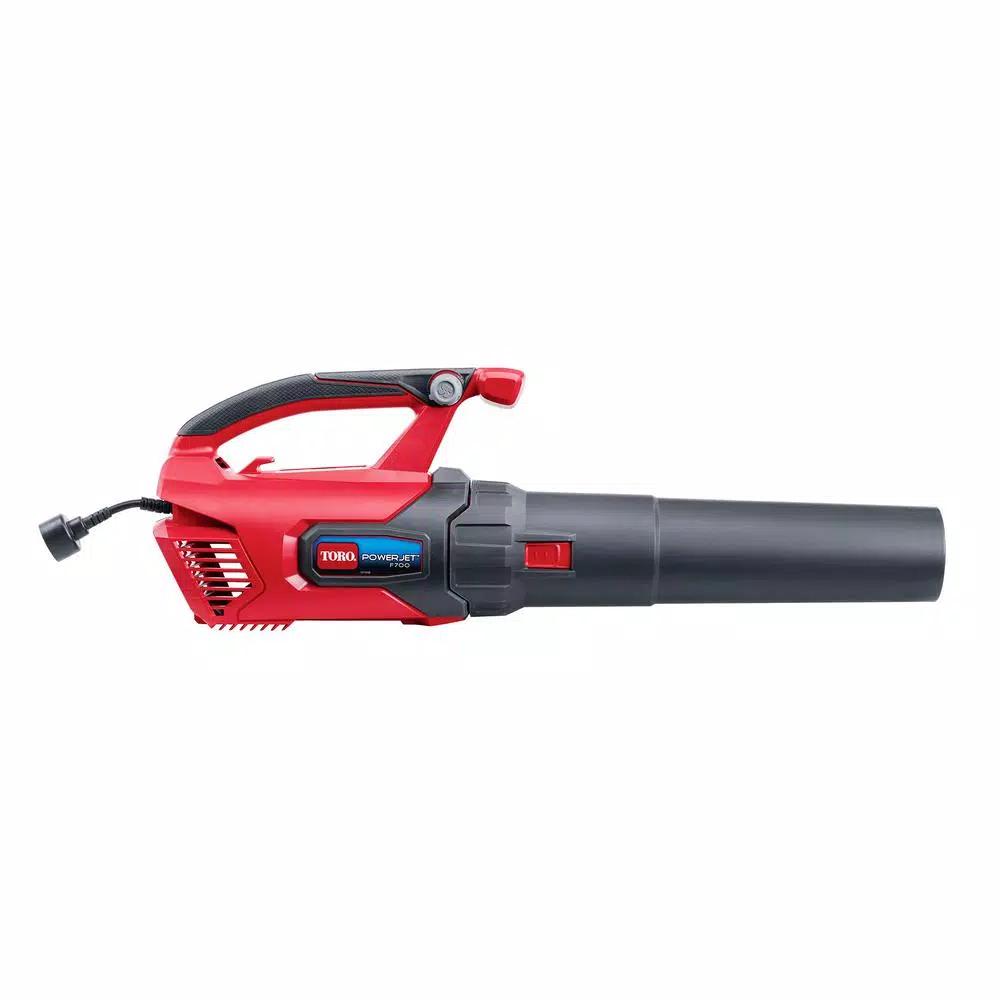 Toro PowerJet F700 12 Amp Electric Handheld Leaf Blower, 725 CFM, 140 MPH