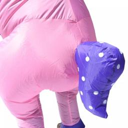 ALEKO's Inflatable Unicorn Adult Halloween Costume - Pink & Purple Unisex Party Suit thumbnail 5
