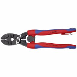 KNIPEX 8 in. High Leverage CoBolt Bolt Cutters with Notched Blade and Tether Attachment thumbnail 3