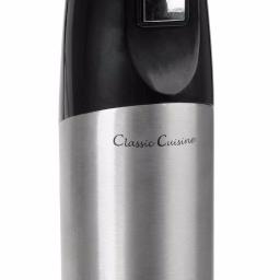 Classic Cuisine 4-in-1 Immersion Blender Set with Chopper and Whisk, 6-Speed, 400W, Black thumbnail 4