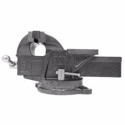 WEN 5 in. Heavy-Duty Cast Iron Bench Vise with Swivel Base thumbnail 3