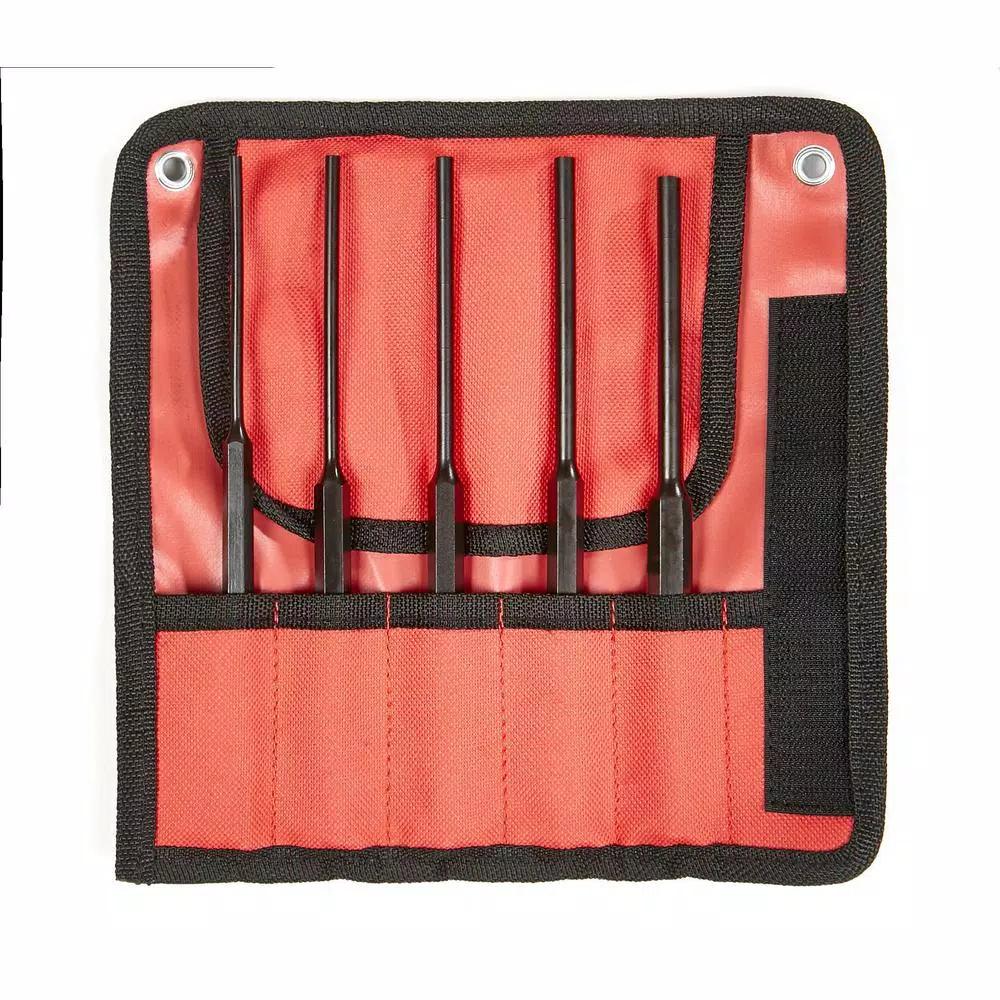 GearWrench 5-Piece Tool Steel Long Pin Punch Set