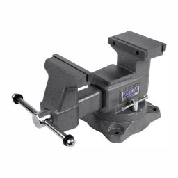 Wilton 4550R Reversible Bench Vise, 5.5 in. Jaw Width with 360° Swivel Base thumbnail 10