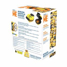 Uncanny Brands Minions Kevin Character Waffle Maker, 900W Non-Stick American Style Waffle Iron, Yellow thumbnail 4