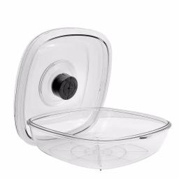NutriChef 1L Vacuum Sealer Food Storage Container, White Air Sealing Canister Accessory thumbnail 1