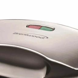 Brentwood Appliances 750W Compact Dual Sandwich Maker, Nonstick, Black thumbnail 2