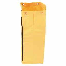 Rubbermaid Commercial Products Rubbermaid Commercial 24 Gal. Yellow Vinyl Replacement Bag with Zipper for FG61788 Cleaning Carts thumbnail 2
