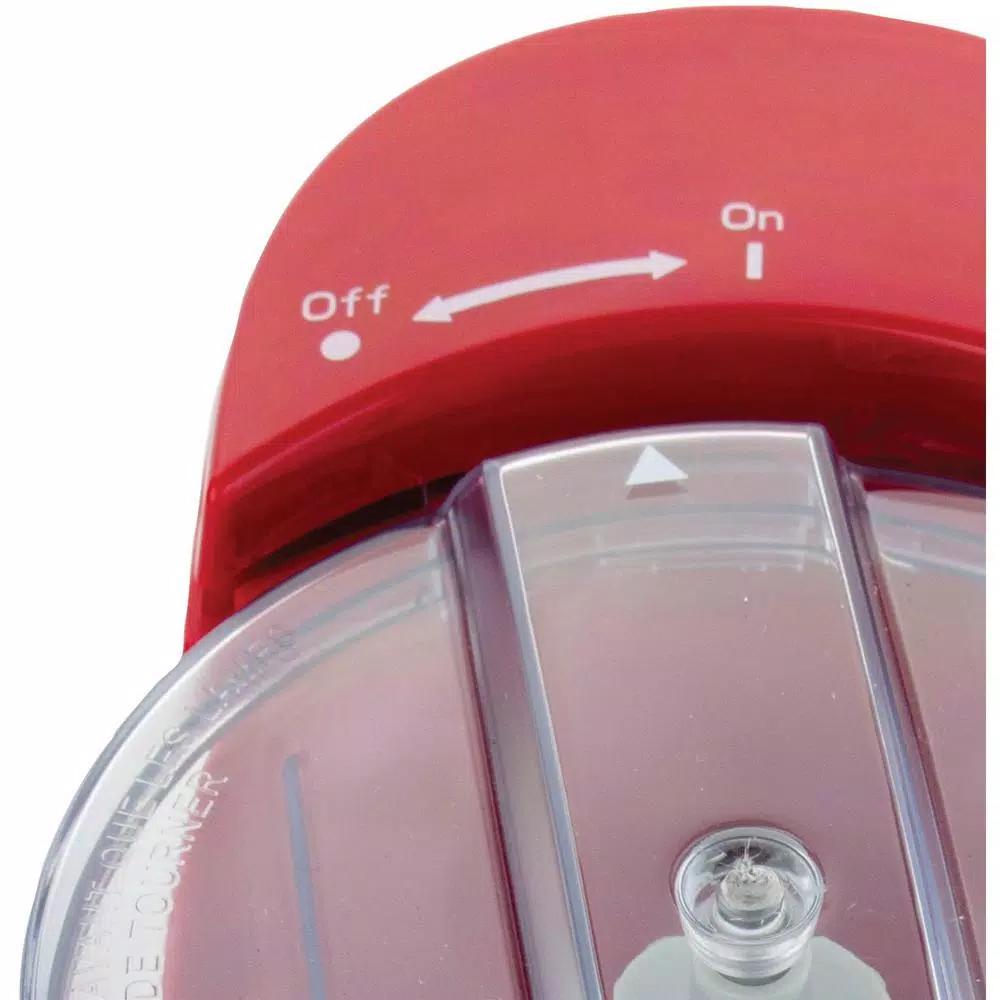 Brentwood Appliances MC-109R 1.5 Cup Mini Food Chopper and Slicer, Red