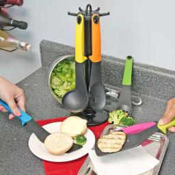 Southern Homewares 7-Piece Colorful Kitchen Utensil Set with Storage Holder thumbnail 5