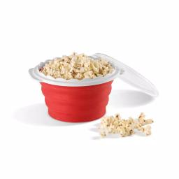 Cuisinart Pop and Serve 2.5 qt. Silicone Microwave Popcorn Maker - Red thumbnail 4