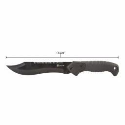 Sheffield REAPR TAC Bowie Knife with 7 in. 420 Stainless Steel Blade and TPR Handle thumbnail 4