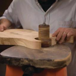 Triton 3.5 Amp Oscillating Spindle Sander with Cast Iron Table thumbnail 6