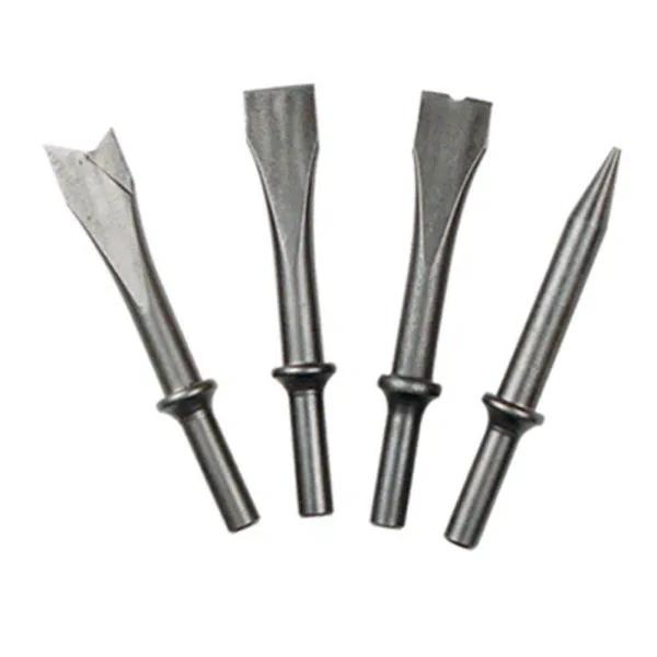 SPEEDWAY 4-Piece Air Chisel Set for Masonry, Fasteners, and Sheet Metal