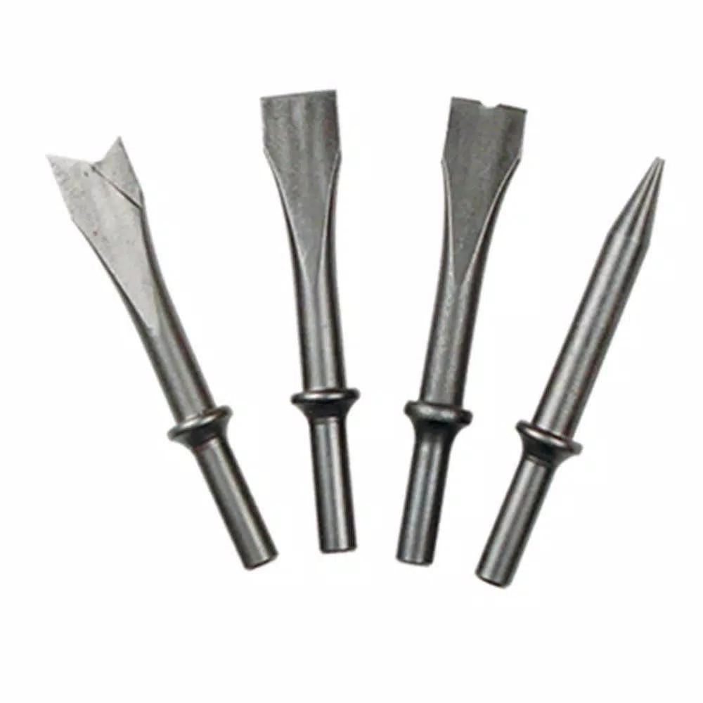SPEEDWAY 4-Piece Air Chisel Set for Masonry, Fasteners, and Sheet Metal