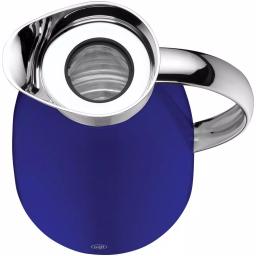 Alfi Gusto Glass Vacuum Carafe, 1.06 Qt. Thermal Coffee Server, Royal Blue thumbnail 4