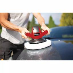 Einhell PXC 18V Cordless 10 in. Random Orbit Rotary Polisher Kit with 3.0 Ah Battery and Fast Charger thumbnail 5