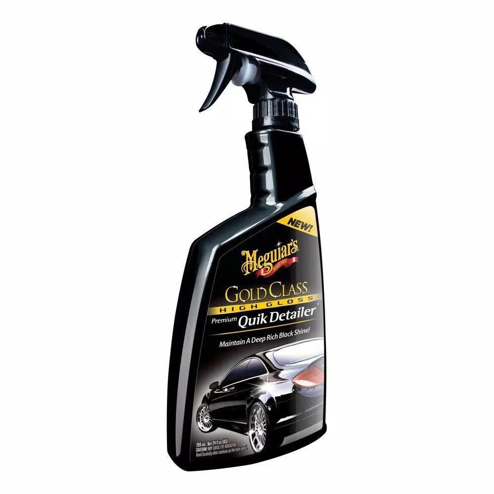 Meguiar's Gold Class Premium Quik Detailer, 24 oz. Liquid Polish for Dark Colors