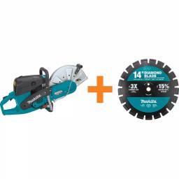 Makita EK7301 14 in. Gas Power Cutter with 14 in. Diamond Blade Bundle thumbnail 1