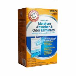 Arm & Hammer Hanging Moisture Absorber and Odor Eliminator, 16 oz (3-Pack) thumbnail 1