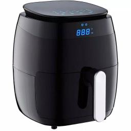 GoWISE USA 5 Qt. Air Fryer with Duo Touchscreen Display, 8 Presets, 1500W, Black thumbnail 2