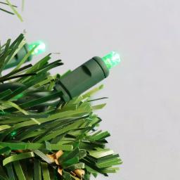 Sunnydaze Decor 22 ft. Green LED Angle String Lights, 70-Count Multi-Seasonal Novelty Bulbs thumbnail 3