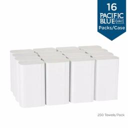 Georgia-Pacific Preference White Multi-Fold Paper Towels, 1-Ply, 4000 Count Carton thumbnail 2