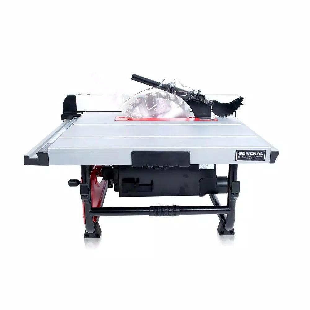 General International 10 in. 15 Amp Commercial Benchtop Table Saw
