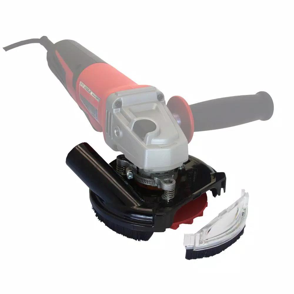 Dustless Technologies 5 in. Universal Dust Shroud Pro for Angle Grinders - Dust Control System