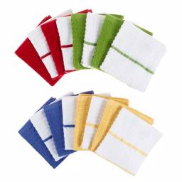 Unbranded Weymouth Home 16-Piece 100% Cotton Waffle Weave Kitchen Dish Cloth Set thumbnail 1