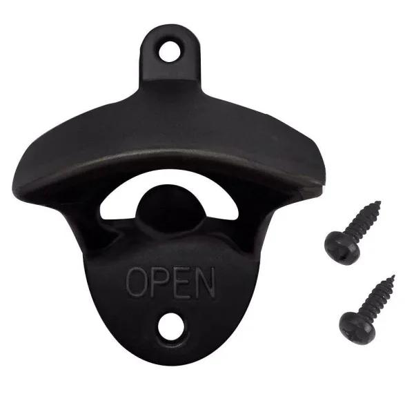 Everbilt Zinc Die-Cast Bottle Opener, Black Finish