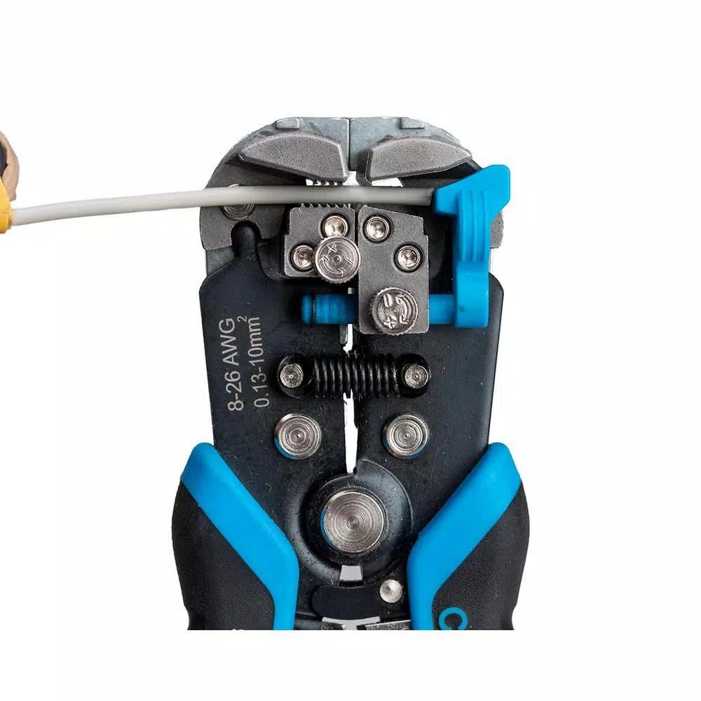 Jonard Tools WSC-826 3-in-1 Wire Stripper, Crimper, and Cutter (8-26 AWG)